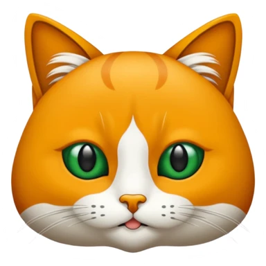 Esmer bir kız ve yeşil gözlü kucağında bir kedi sticker