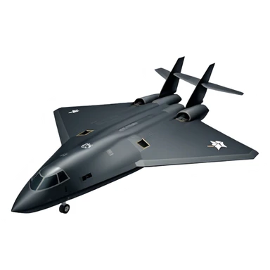 Military Bomber - B-2 Spirit - Northrop Grumman (Model Year: 2021) (Iconic colour: Stealth black) sticker