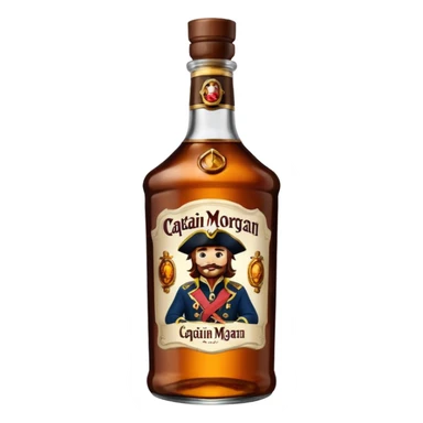 Bouteille de Captain Morgan, 1 l sticker