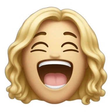 celebrities laughing sticker