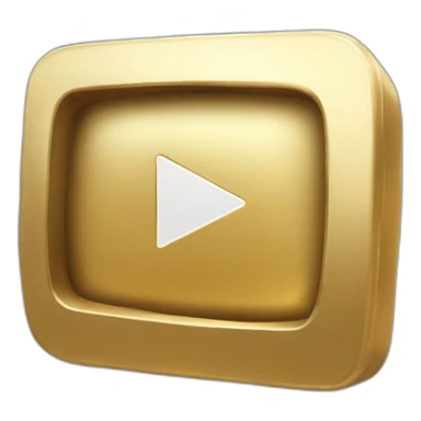 real likeyoutube gold play button sticker