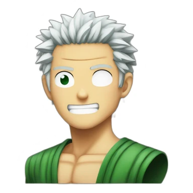 zoro from one piece sticker