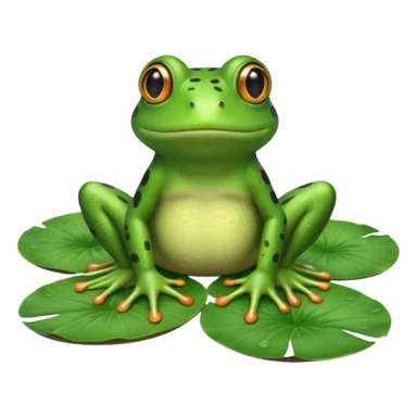 Frogs sticker