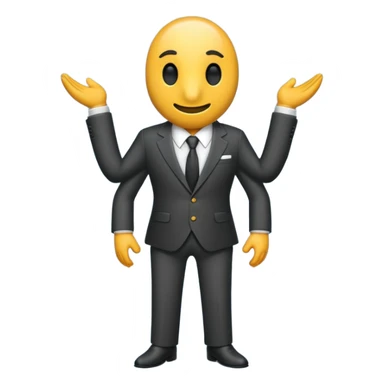 hipoptamus in suit  sticker