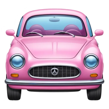 chanel pink car  sticker