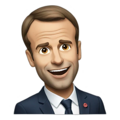 Emanuel macron qui twerk sticker