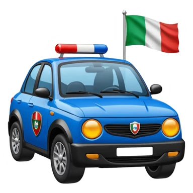 Crea un emoji car to Carabinieri italy sticker