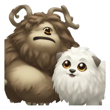 Nunu and Willump sticker