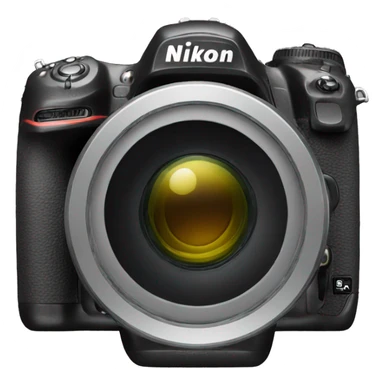 Nikon camera sticker