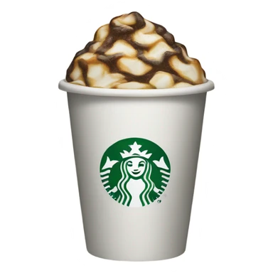 Starbucks coffee cup sticker