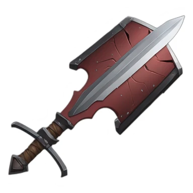 angry berserk guts with large claymore without guard sticker