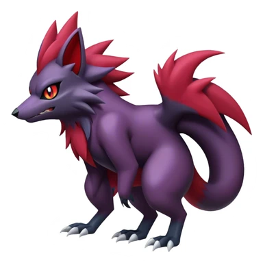 Noibat-Zoroark full body sticker
