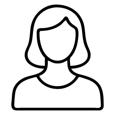 Add a soft pink background and pink accents to the silhouette of a female, keeping the outline style simple and elegant. sticker