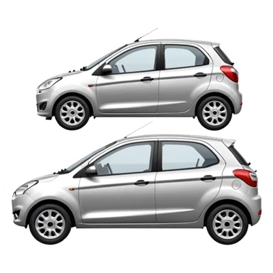 ford figo side view sticker