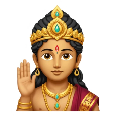 Create god murugan aum sticker