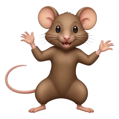 Make a rat dancing sticker
