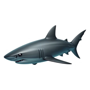 Black shark sticker