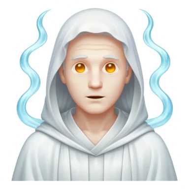 a man that is also a ghost sticker