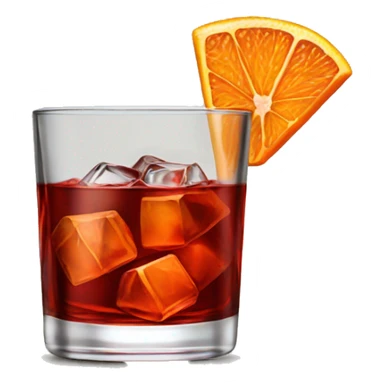 a negroni, short glass  sticker