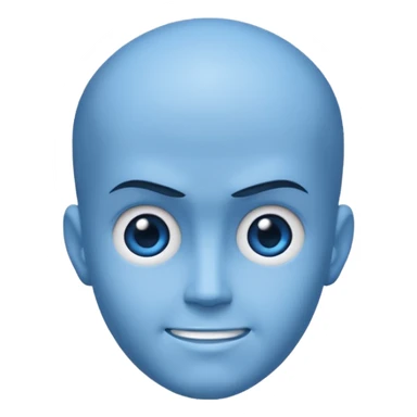 Megamind emoji sticker