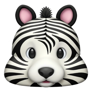 Animal print Hat sticker