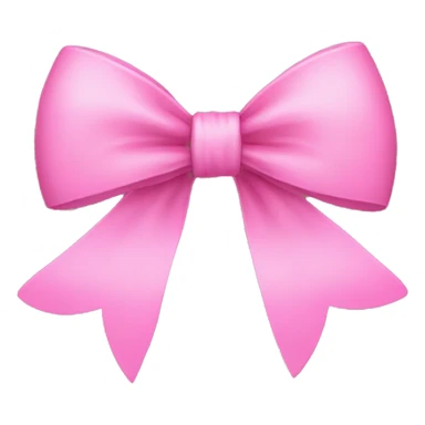 Hit pink bow sticker