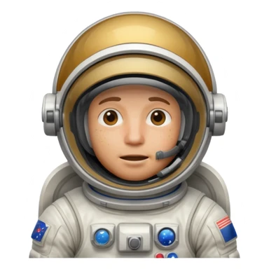 astronaute homme en sueur sticker