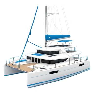 lagoon 43 catamaran sticker