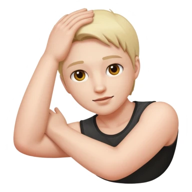 elbow extended sticker