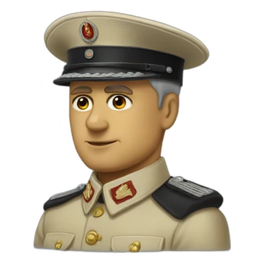 Mussolini sticker