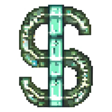 dinero money symbol sticker