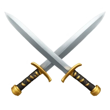 two swords sticker