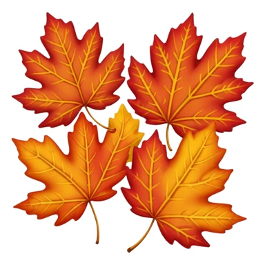 Autumn Leaves sticker
