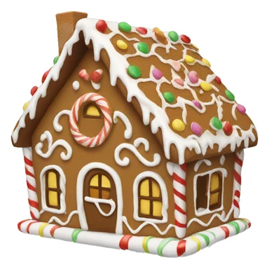 gingerbread house  sticker