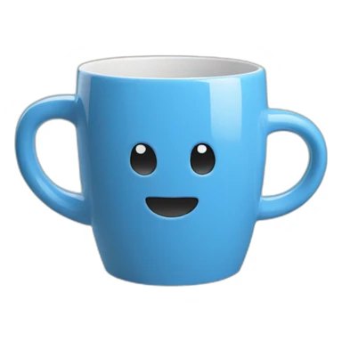 blue-plain-ceramic-mug sticker