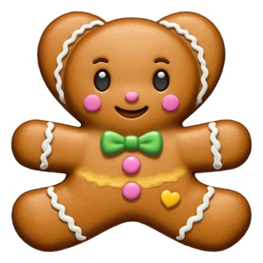 gingerbread sticker