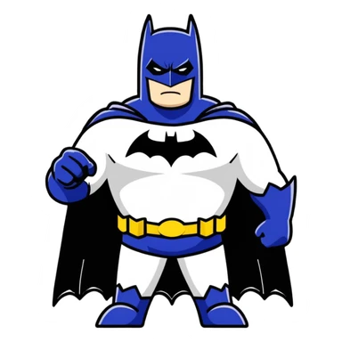 Batman waves sticker