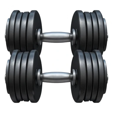 Haltère de muscu sticker