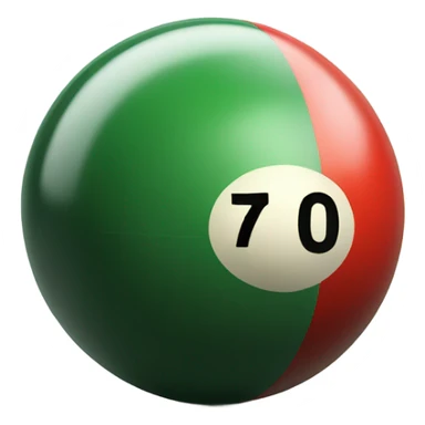 snooker ball sticker