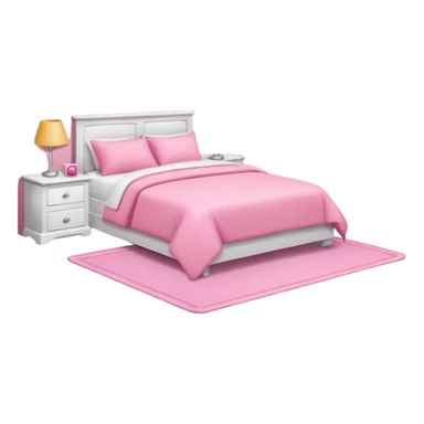 Pink bedroom sticker