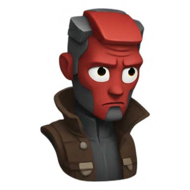 Hellboy sticker