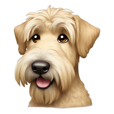 Soft coated wheaten terrier  sticker