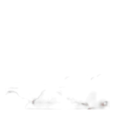 orange sunset with white clouds sticker