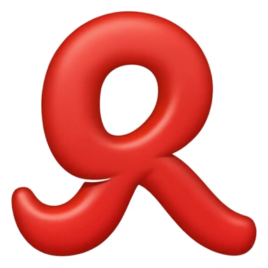 red number 60 emoji, classic 100 emoji style with underlines sticker