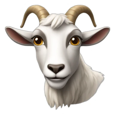 Benjamin is the goat sticker