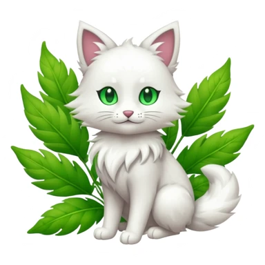 Delcatty-Sprigatito-fusion, full body sticker