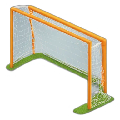 Soccer goal sticker