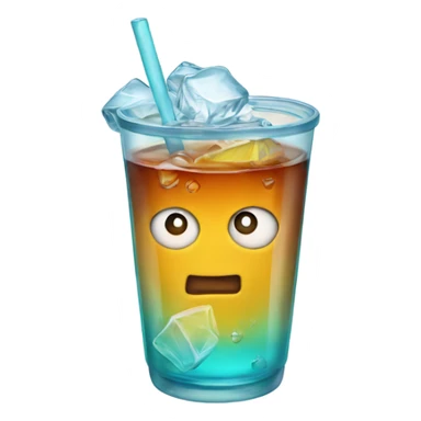 Ice tea sticker