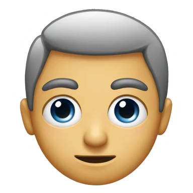 Rolling eyes with eye brows sticker