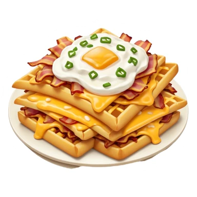 loaded fries  sticker